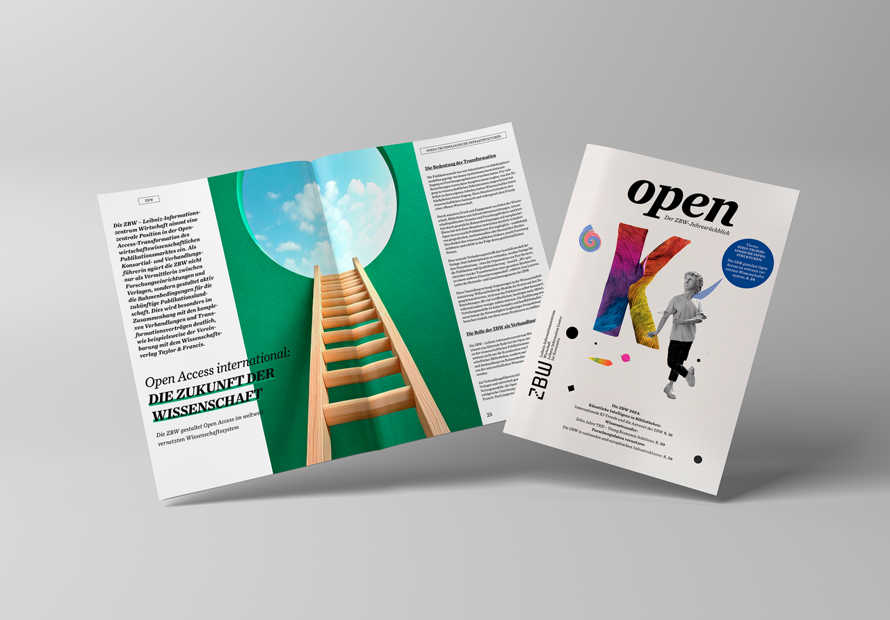 Cover: open - Der ZBW-Jahresrückblick