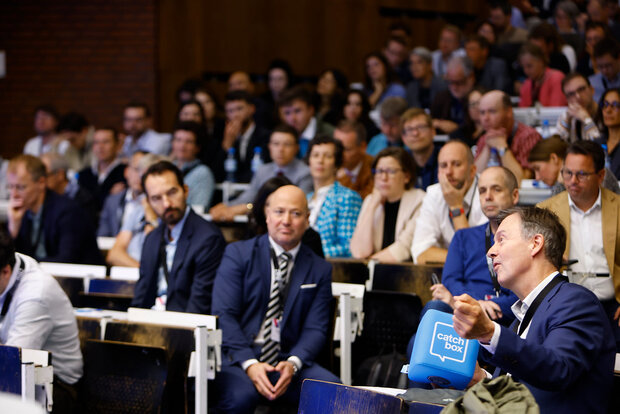 Diskussion im Auditorium