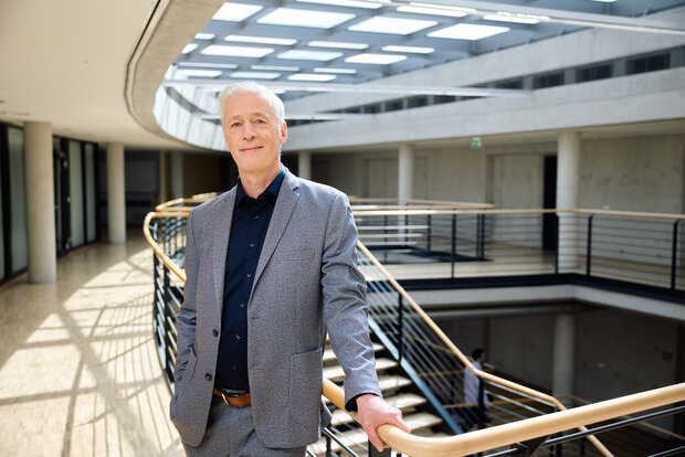 ZBW-Direktor Prof. Dr. Klaus Tochtermann in der ZBW