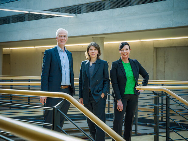 Prof. Dr. Klaus Tochtermann, Christiane Müller, Axinia Braunisch