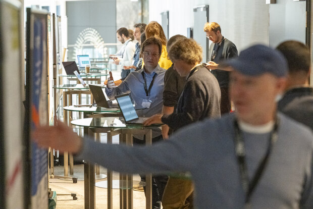 Networking während der Poster Session
