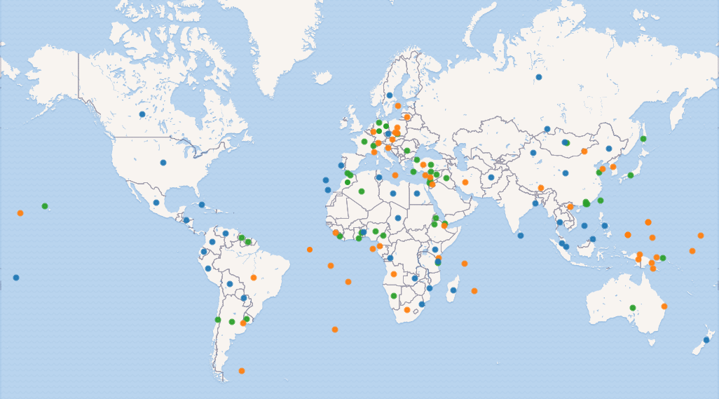 PM20 country categories